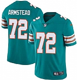Nike Dolphins Men & Women & Youth 72 Terron Armstead Aqua Throwback Vapor Limited Jersey,baseball caps,new era cap wholesale,wholesale hats